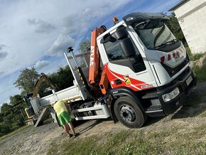 Nákladná doprava Hydraulická ruka + Sklápač - 7