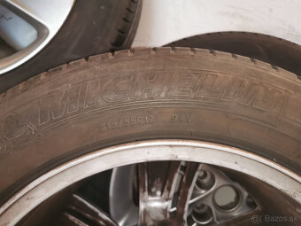 Opel Insignia B - originál 17" alu disky s letnými pneu - 7