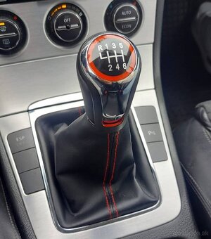 Kožena radiaca paka VW GTD s červenou niťou - 7