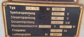 Bruska nástrojová NUA 25 (11287.) - 7