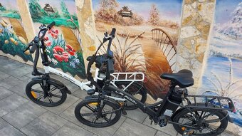 Elektrický Bicykel skladací nový - 7