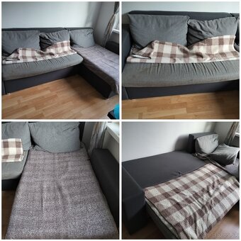 Predám rozťahovaciu sedaciu súpravu cca Rozmery: 220 x 150 - 7