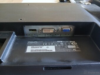 Predám 2ks LED Monitor Philips 243V5Q - 7