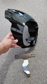 predný štít čierna lesklá a matná nové - 7