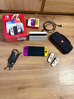 Nintendo Switch OLED + príslušenstvo - 7