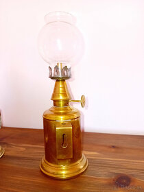 REZERVE - Predám - Staré petrolejové lampy PIGEON LAMP - 7