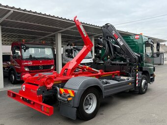 MERCEDES-BENZ ATEGO 1218 HÁKOVÝ NOSIČ 100 HYDRAULICKÁ RUKA - 7