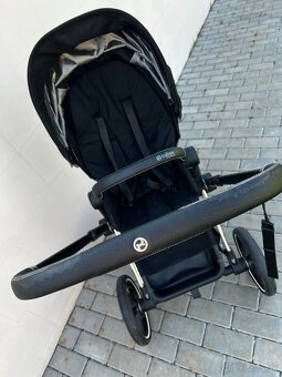 Cybex, čierna 3-kombinácia - 7
