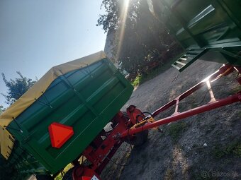 Prodám přívěs za traktor BSS P93 Autovlek 9t vlek vlečka - 7