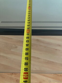 Veľký sklenený jedálenský stôl - 7