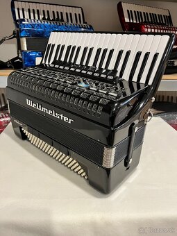 Predám akordeón WELTMEISTER  METEOR 120 BASOVÝ - 7