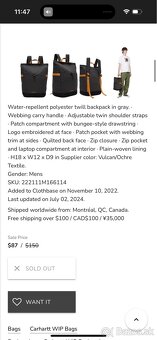 Cestovny Batoh Carhartt - 7