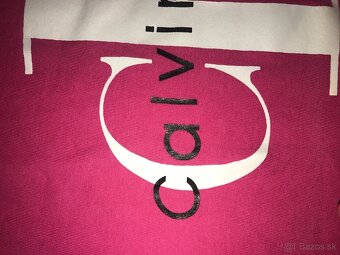 NOVE CALVIN KLEIN fuksia damske tricko S - 7