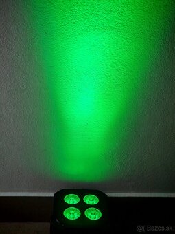 LED PAR svetlá 4x10watt RGBW - 7