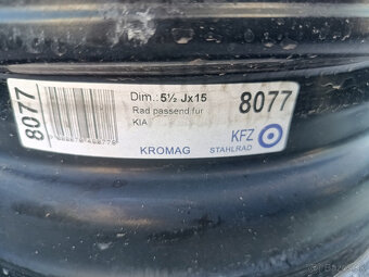 KFZ 8077 5,5Jx15 5x114,3 ET47 - 7