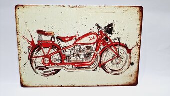 plechové tabule Jawa - 7