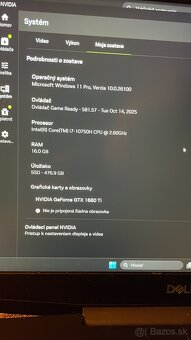 Herný Notebook DELL G5500 - 7