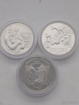 Mince Československe a Slovenske 500 koruny - 7