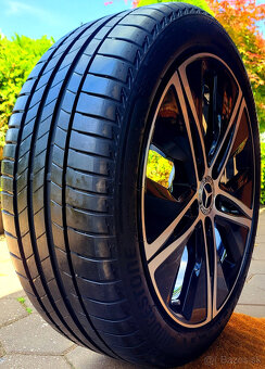 alu R18 5x112 orig. MB B + CLA, senzory, letné pneu 225/45 - 7