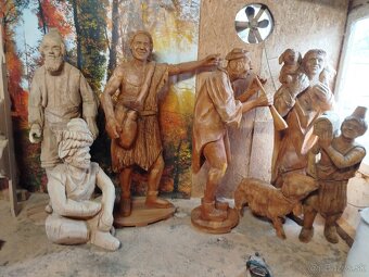 veľký drevený Betlehem - 7