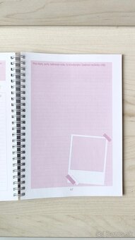 Nový Knižný diár zápisník pre knihomoľov 180 str. Dream&live - 7