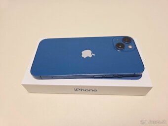 Predám Apple iphone 13 128gb BLUE ,BATÉRIA 100% - 7