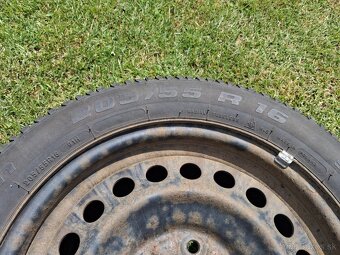 Zimné pneumatiky 205/55 R16 91H na oceľových diskoch + TPMS - 7