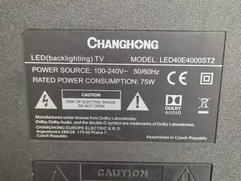 Televízor changhong - 7