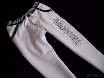 Brooklyn Milano dámske tepláky  biele M - 7