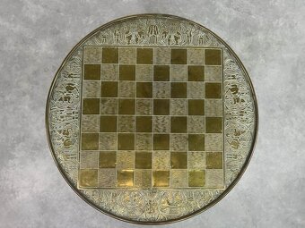 Art deco šachový stolík - 7
