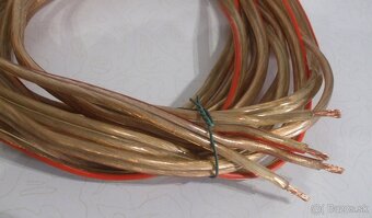 Reproduktorovy HiFi PROFESIONALNY kabel. Farebne odliseny. - 7