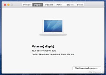 PREDÁM - apple MacBook WHITE 13 Unibody - 7
