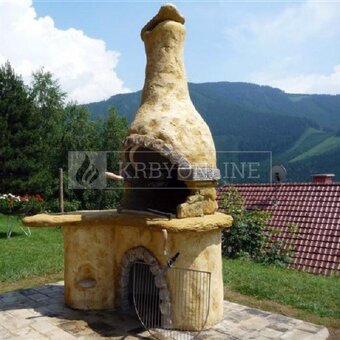 Kamenne sedenie, kamenny krb, Černová pec , sedenie - 7