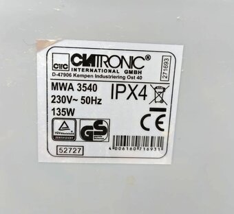 Malá práčka Clatronic MWA3540 - 7
