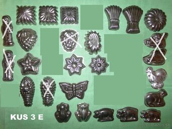 FORMIČKY A VYKRAJOVAČKY, DOBOVÉ na pečenie, pre zberateľov - 7