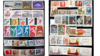 Predám poštové známky CCCP 1084 ks - 7