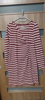 Tehotenské šaty S/M + pančušky - 7