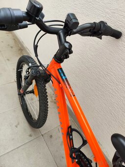 Detský horský bicykel Expl 500 20" 6-9 rokov oranžový - pou - 7
