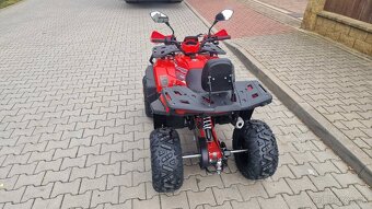 Dětská čtyřtaktní čtyřkolka ATV RockRider 125ccm cervena - 7