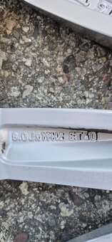 Original hliníkové disky 5x112 R19 VW Chennai - 7