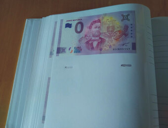 Slovenské 0 eurové Euro bankovky. - 7