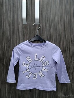 9 ks tričká. Veľkosť 92 + darujem novú vestu - 7