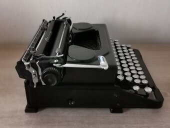 Starožitný písací stroj GRANTA Model 90 z roku 1940 - 7