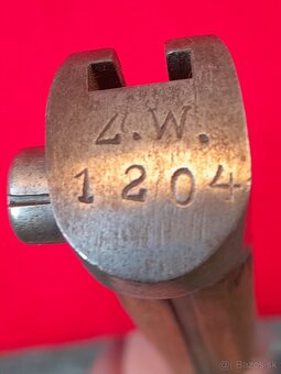 Bodák Mannlicher 1895 pre mužstvo colná stráž. - 7