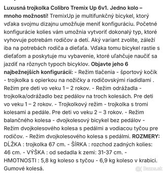 Detské odražadlo/trojkolka - 7