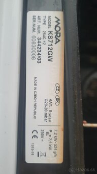Predam plynovy sporak kombinovany s elektrickou rurou. - 7