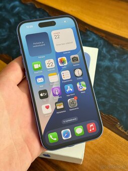 iPhone 16 128gb Blue 2r záruka o2 100% bateria - 7