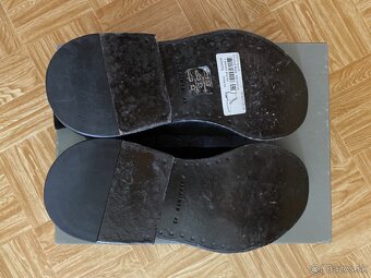 panske kozene topanky Allsaints velkost 8/42 cierne - 7