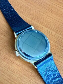 PREDÁM - Hodinky PRIM BAUHAUS Automatic pozlátené - 7