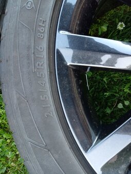 Škoda Fabia, Rapid 16"215/45 R16 letná sada - 7